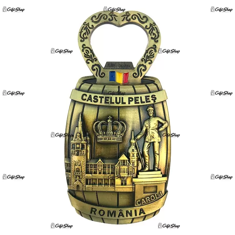 Castelul peles, magnet forma butoias